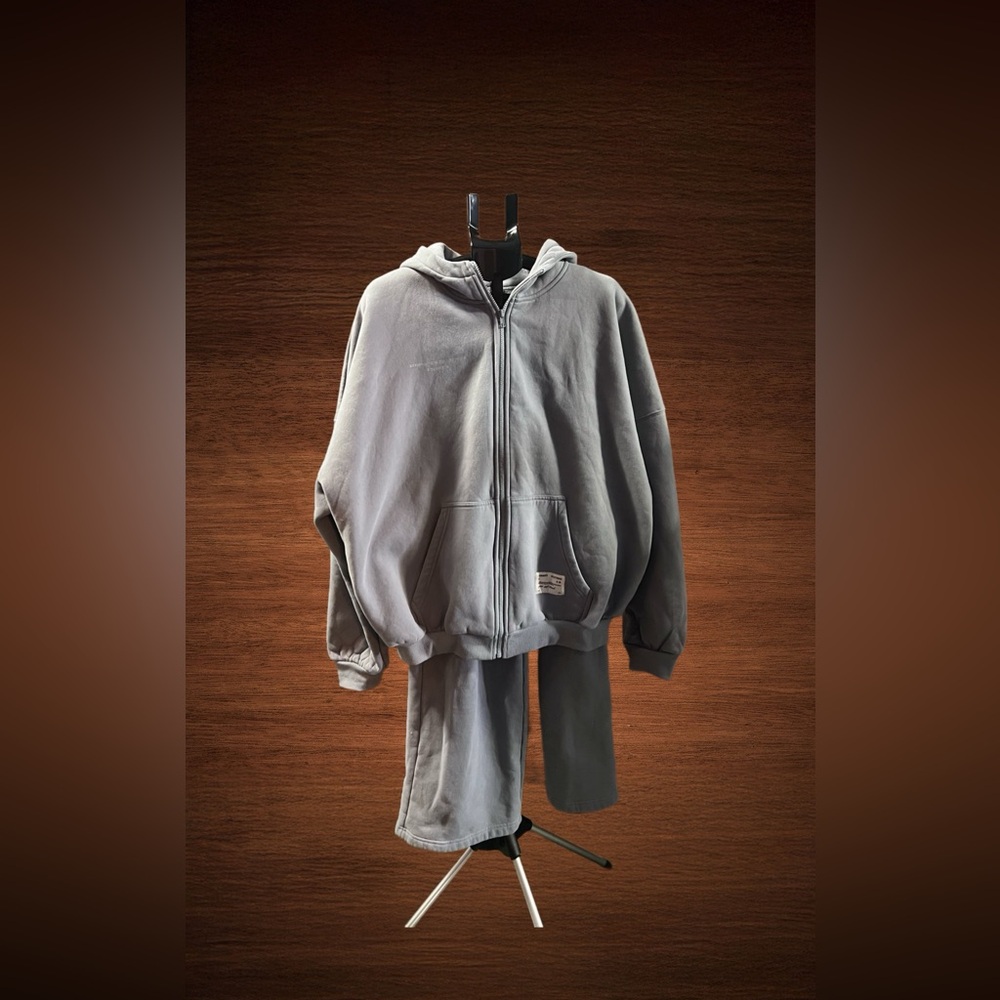 Comfrt sweatsuit Dusty Blue - affirmation collection